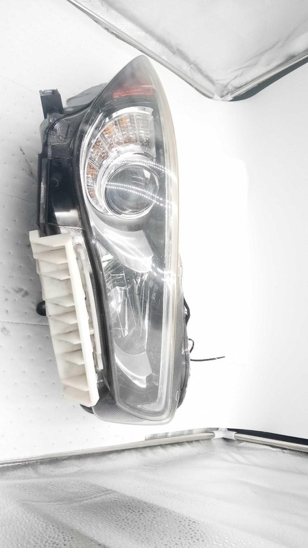 2018 INFINITI Q50 Right Headlight Assembly White - Used, Scratches, Rock Chips