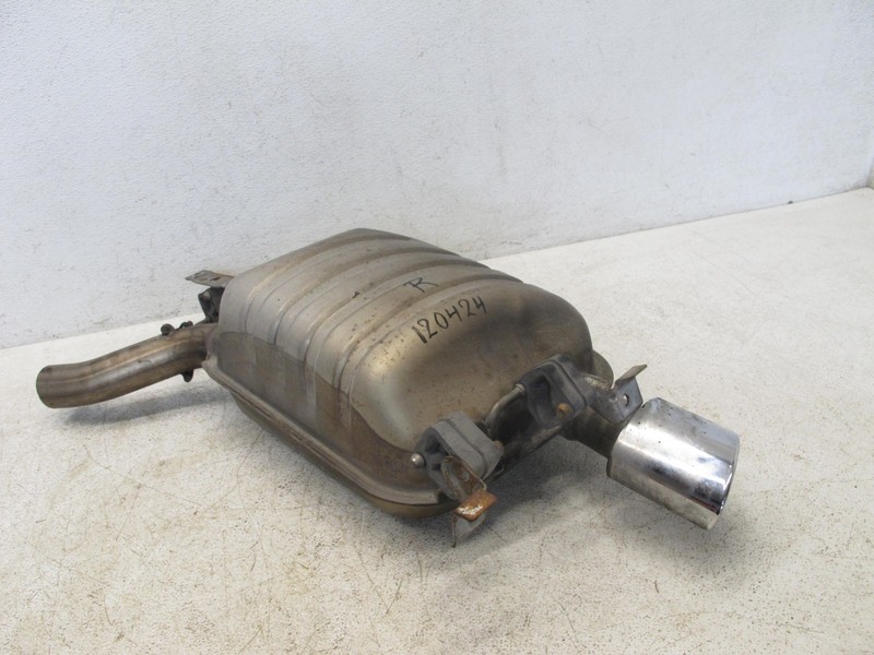 06-07 BMW E64 650i EXHAUST MUFFLER RESONATOR REAR RIGHT PASSENGER OEM 120424