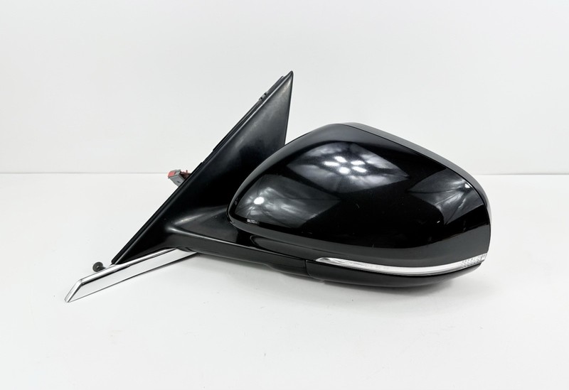 2013 Jaguar XF Left Driver Side Power Door Mirror Stratus Black OEM