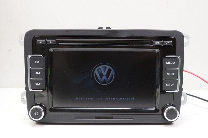 VOLKSWAGEN BEETLE CC Radio CD Info Display Touchscreen w/ code OEM 2012 - 2015