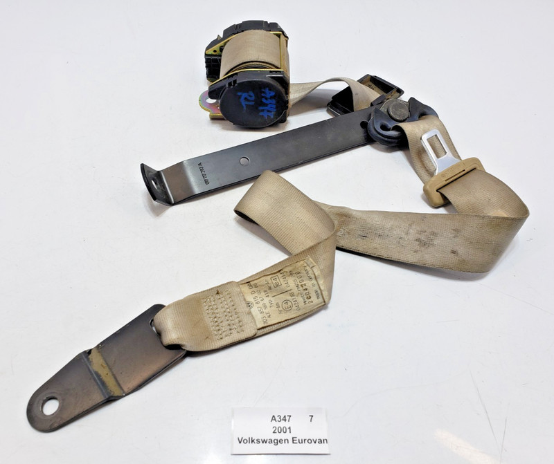 ✅ 1999-2003 OEM Volkswagen Eurovan GLS Rear Left Driver Side Seat Belt Retractor