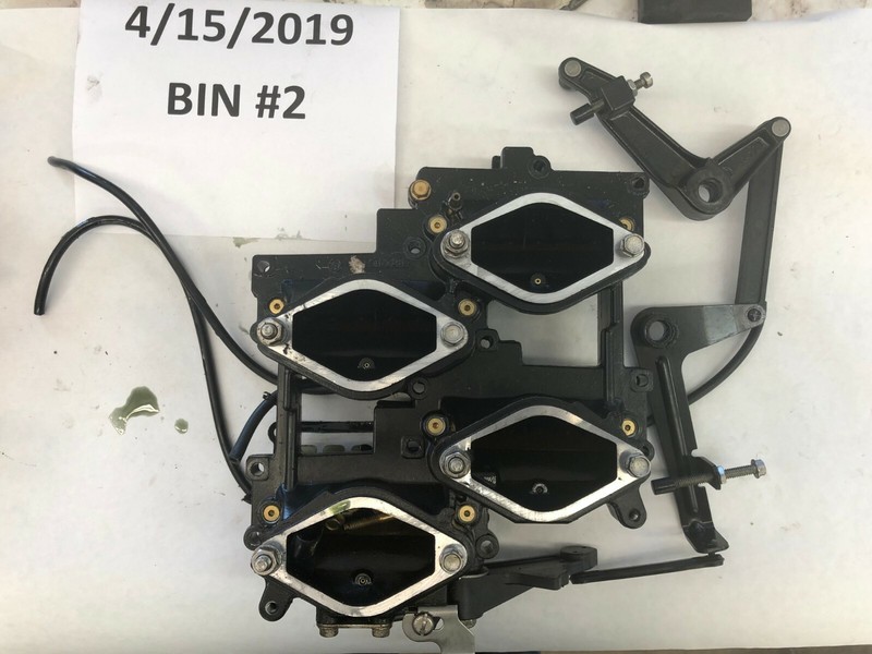 Evinrude 200hp 225hp 250hp FICHT Intake Manifold with reeds FRESHWATER!