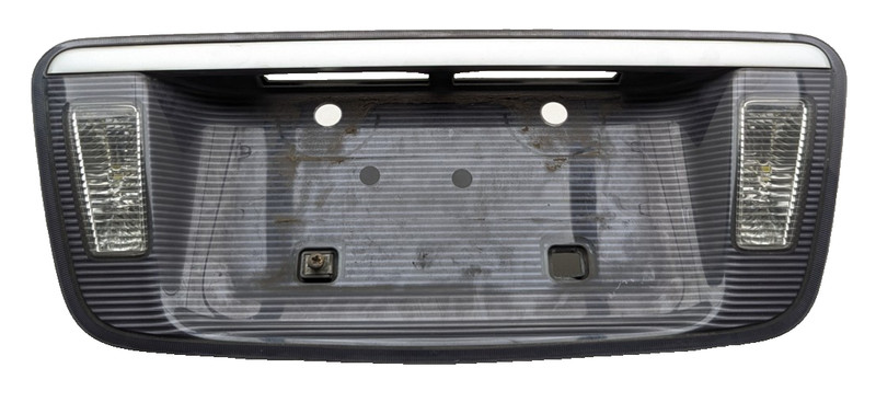 04-06 ACURA TL - REAR TRUNK LID LICENSE PLATE HOLDER TRIM