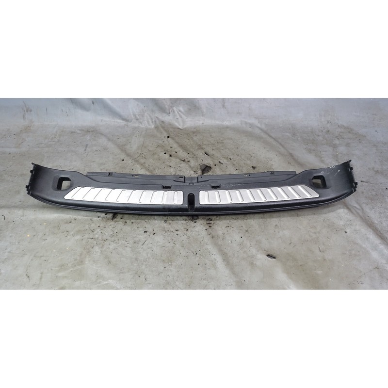 18-24 BMW G01 X3 F97 Rear Trunk Loading Sill Stainless Steel Storage Black OEM