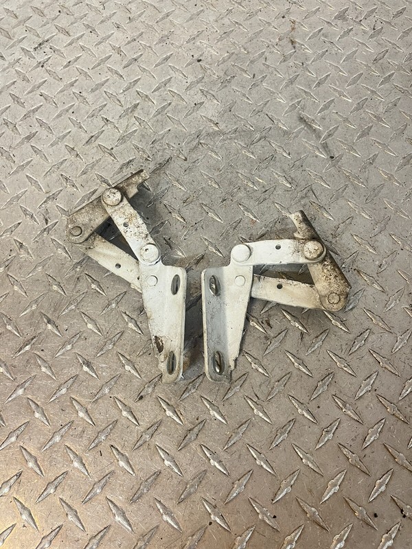 04-06 Dodge Mercedes Sprinter Front Left Right Hood Hinges Pair Set Two T1N OEM