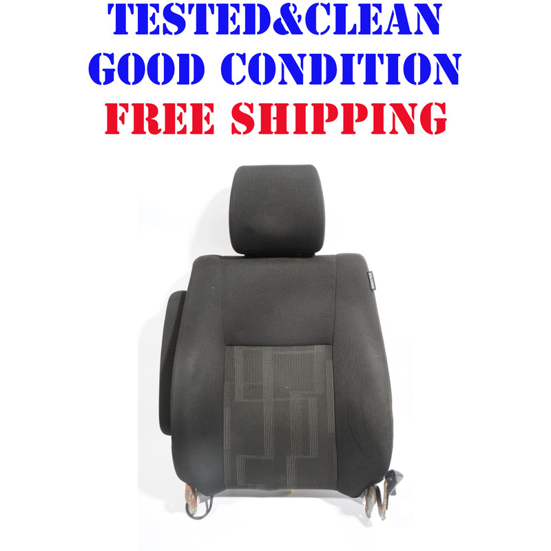 10 11 12 13 SUZUKI SX4 FRONT LEFT DRIVER SEAT BACK BACKREST W/ HEADRESTOEM