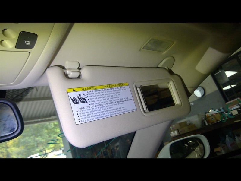Passenger Sun Visor Illuminated Fits 07-09 LEXUS IS250 1687581