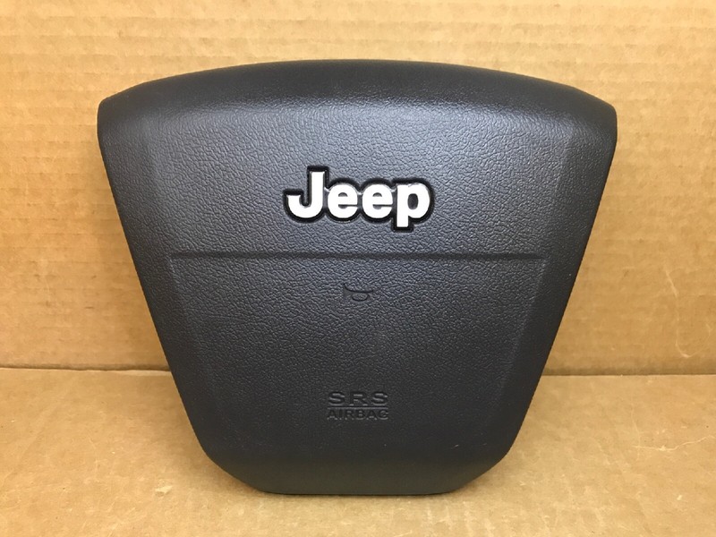07-10 PATRIOT COMPASS FRONT LEFT DRIVER SIDE STEERING WHEEL AIRBAG AIR BAG BLACK