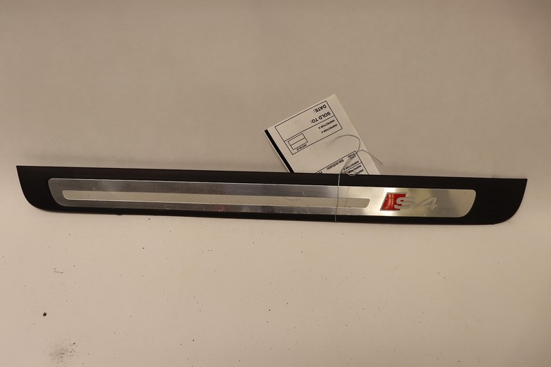 2010-2016 AUDI S4 FRONT LEFT DRIVER DOOR SILL SCUFF PLATE TRIM OEM