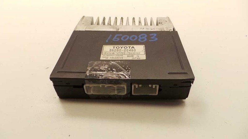 00-02 TOYOTA CELICA GT-S RADIO/STEREO AUDIO AMPLIFIER UNIT ASSEMBLY