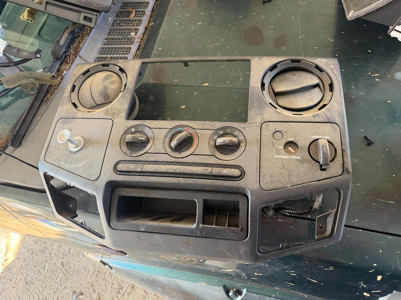 08-10 Ford F250 F350 HVAC HEATER A/C AC CLIMATE CONTROL W/ RADIO BEZEL