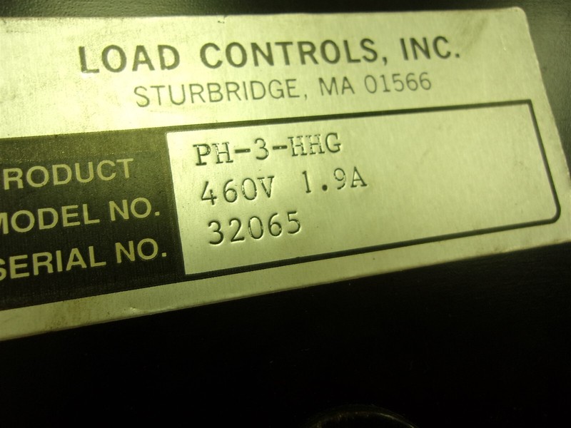 Load Controls PH-3-HHG 460V Power Supply Transducer *FREE SHIPPING*