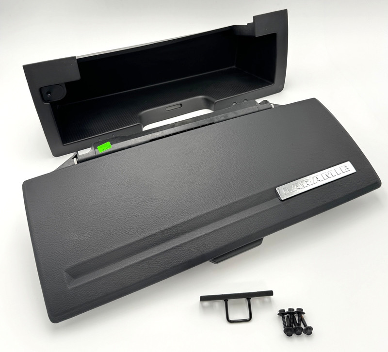 ✅ 2013-2024 CL RAM 1500-3500 OEM LARAMIE DASH GLOVE BOX COMPARTMENT BIN BLACK