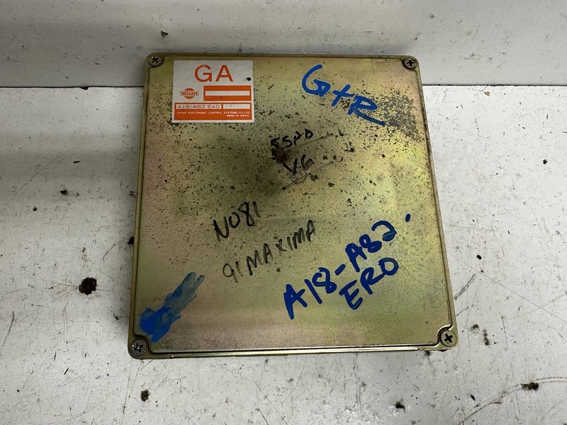 1991 Nissan Maxima Fed A/T Emissions Engine Computer Control Module Ecu Ecm Pcu