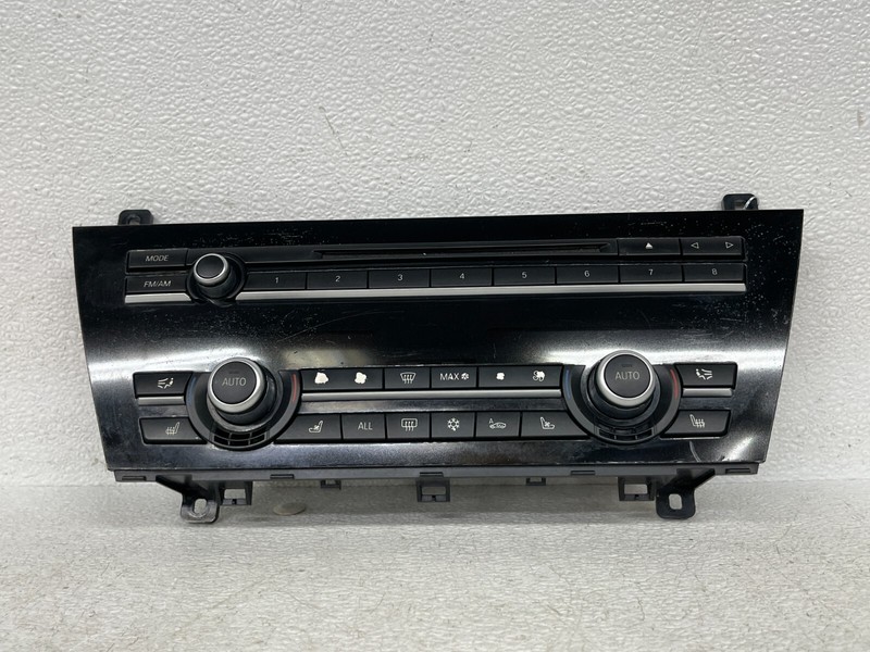 ⭐2012-2018 BMW 6-SERIES DASH HEATER AC RADIO COTNROL UNIT SWITCH LOT2402