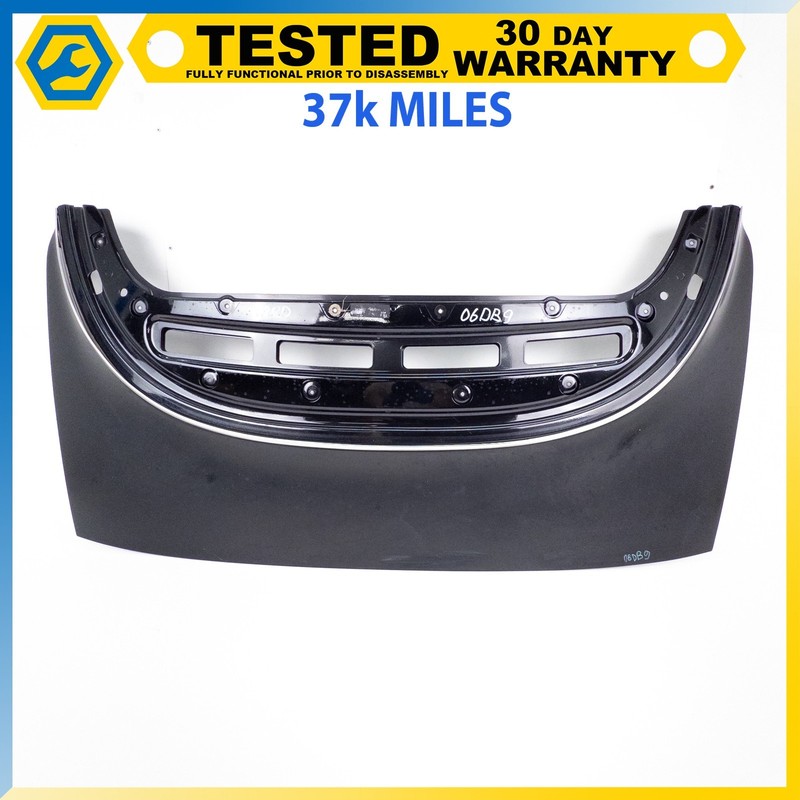 05-12 ASTON MARTIN DB9 VOLANTE TOP FOLDING LID COVER PANEL BLACK OEM