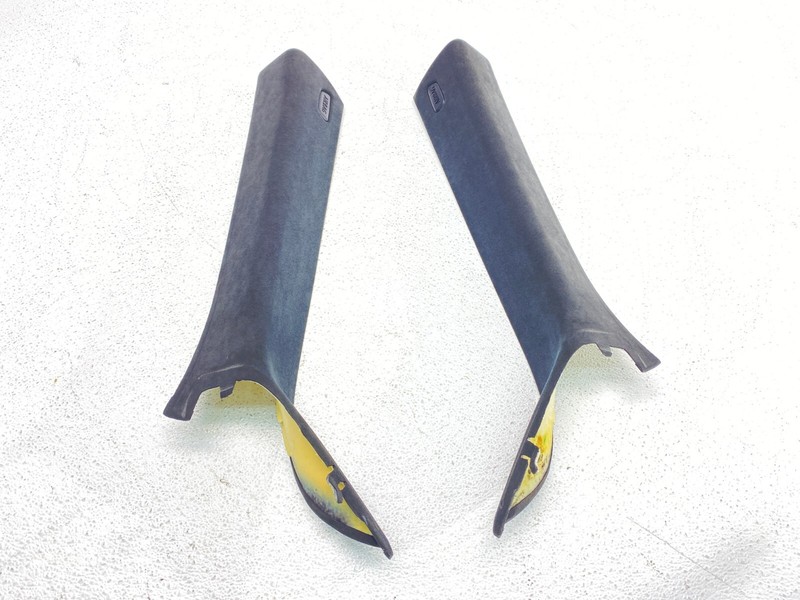 12-19 BMW F06 F13 6 Series M6 Right & Left A Pillar Trim Alcantara Set OEM✅
