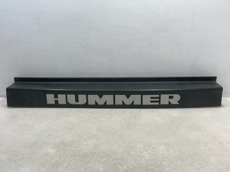 03 04 05 06 07 Hummer H2 Rear Bumper Center Cover Trim Panel Molding 1630 OEM