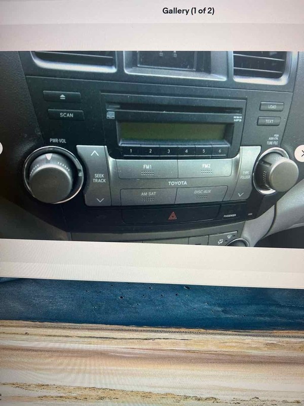 Audio & Visual Equip.(radio) TOYOTA HIGHLANDER 08 09 10