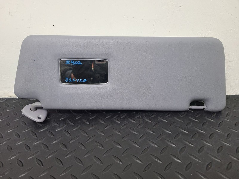 00-02 Toyota Tundra SR5 Right Passenger Primary Sun Visor Gray OEM 74310-34091