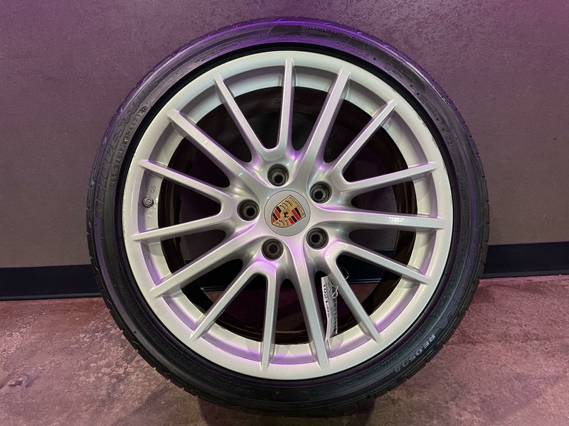 PORSCHE 911 997 987 19" SPORT DESIGN WHEEL RIM TIRE 5X130MM 19X9.5 OEM REAR