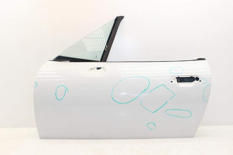 98-02 BMW Z3 Roadster 2.5L White Driver Left Front Door Shell