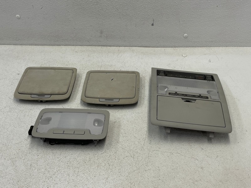 10 11 12 Lexus LS460 Front Rear Overhead Dome Light Lamp Switch Set 1571 OEM
