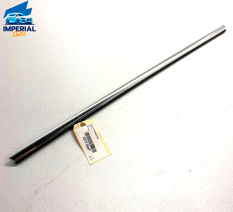 AUDI A5 SPORTBACK 2018 - 2023 REAR LEFT DRIVER SIDE DOOR WINDOW BELT MOLDING OEM