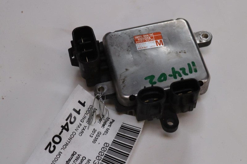 2013-2020 LEXUS GS350 ENGINE COOLING FAN CONTROLLER MODULE UNIT OEM
