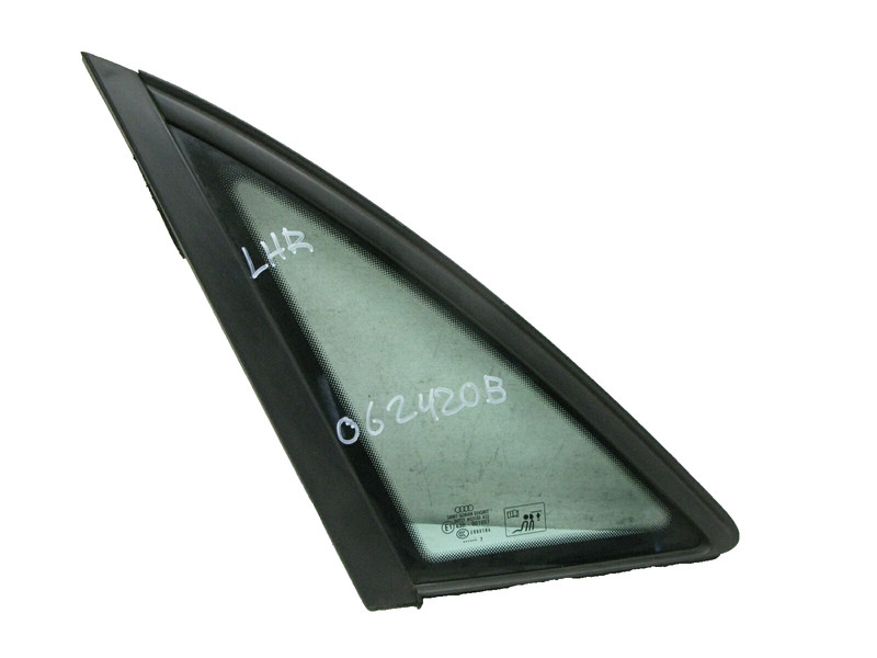 04-08 AUDI B7 A4 SEDAN REAR GLASS WINDOW QUARTER DRIVER LEFT REAR OEM 062420B