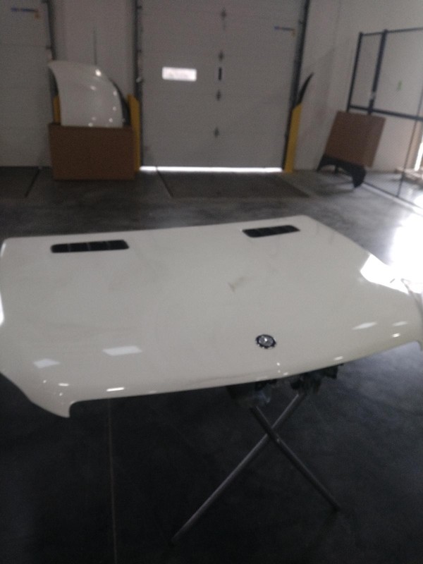 2015 MERCEDES ML-Class OEM Hood Panel - White, Stained, 107k Miles, Genuine
