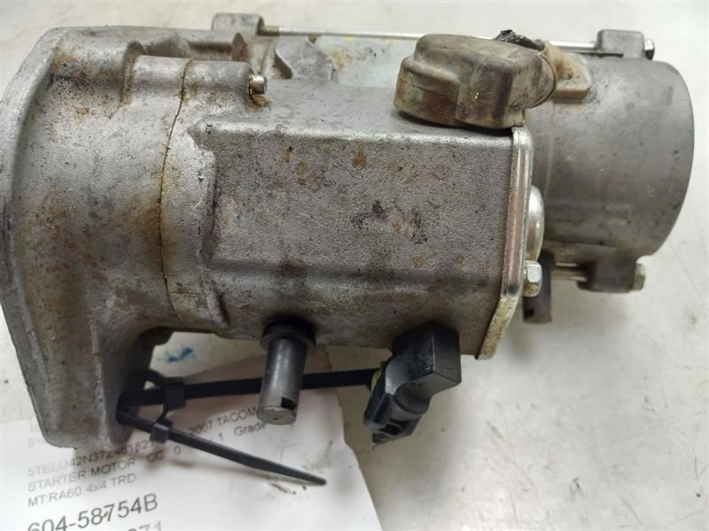 05-11 TOYOTA TACOMA TRD 4.0L 4X4 MT 2.0KW STARTER MOTOR