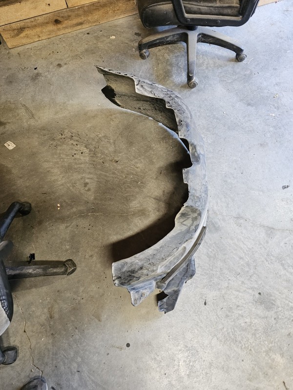 2004-2008 Ford F150 Front Left Driver Fender Wheel Liner See Pics For Condition