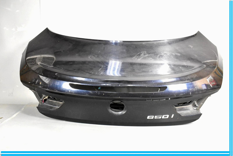 12-17 BMW 6-Series 650i 640i M6 Coupe Rear Trunk Lid Panel Assembly Blue OEM