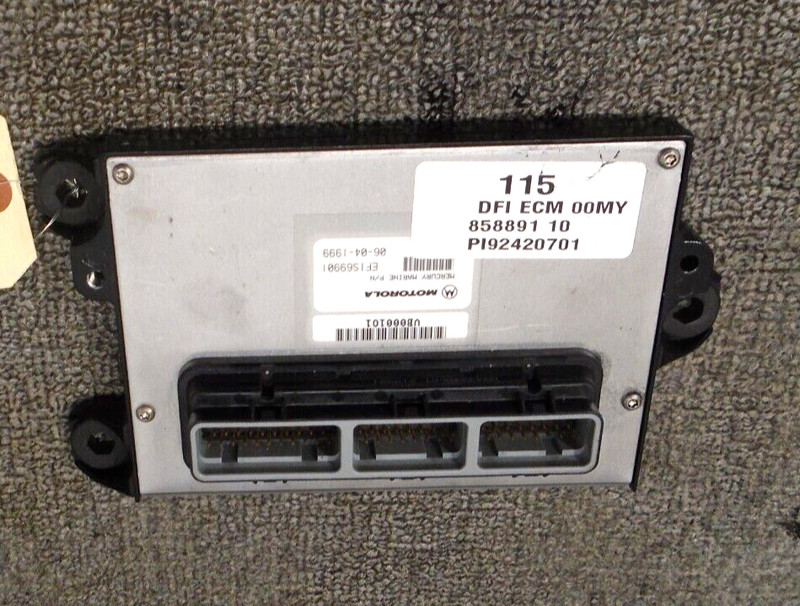 PCM ECU MODULE 85889110 MERCURY MARINE DFI OUTBOARD 2000 115 HP V6 OPTIMAX