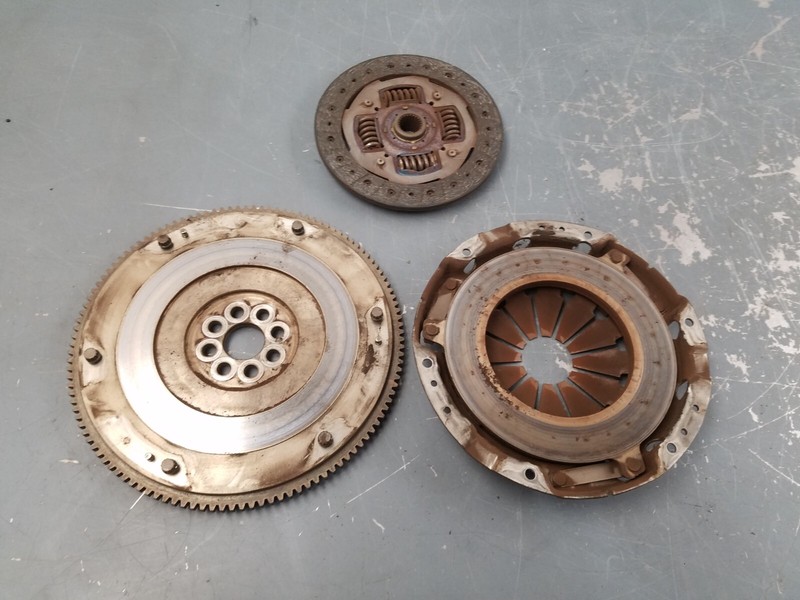 2003 Acura RSX OEM Clutch / Flywheel #1222 B7