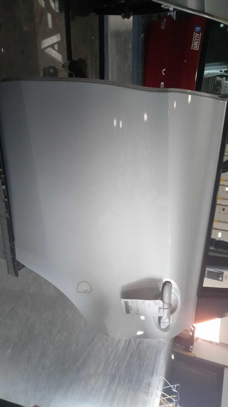 2016 Nissan Versa Left Rear Door Silver 129041 Used 125k Miles OEM Part