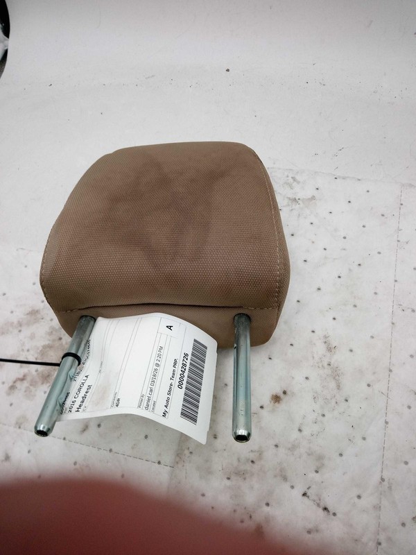 2016 Toyota Corolla White Headrest OEM Used 2385183 - Fast Shipping