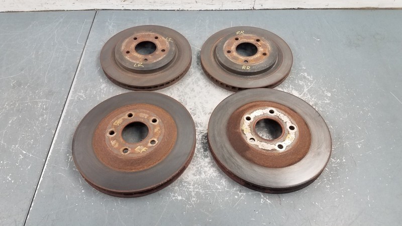 2003 Chevy Corvette C5 Z06 Brake Rotor Set #5446 VV10