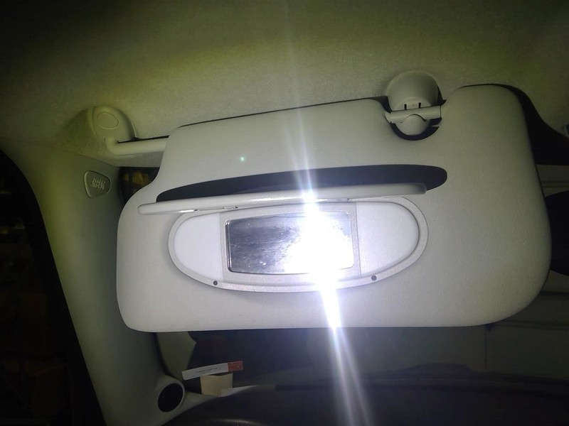 Driver Sun Visor Windshield Located Illuminated Fits 08-14 CLUBMAN 1754690
