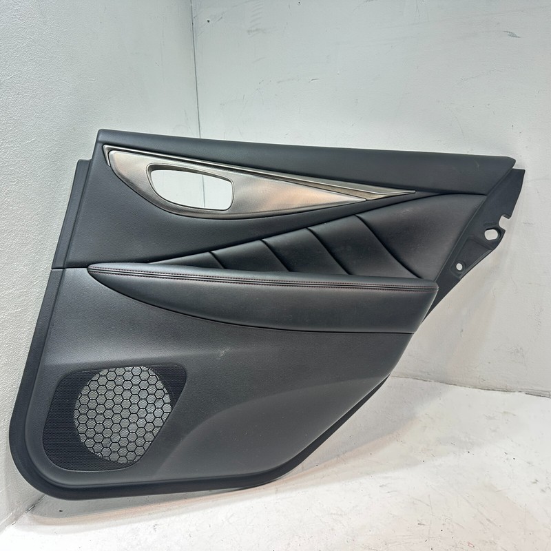 INFINITI Q50 RED SRORT REAR RIGHT PASSENGER SIDE DOOR PANEL COVER OEM 2017-2019