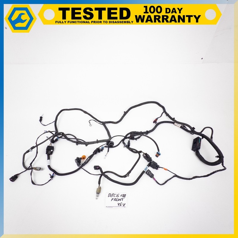 05-13 CHEVROLET CORVETTE C6 FRONT HEADLIGHT BODY WIRING HARNESS ASSEMBLY OEM