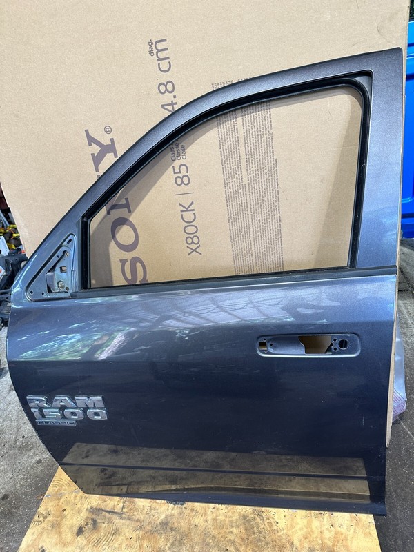 ✅ 2009-2022 RAM 1500 class Crew CAB Front Left DRIVER DOOR SHELL PANEL OEM Gray