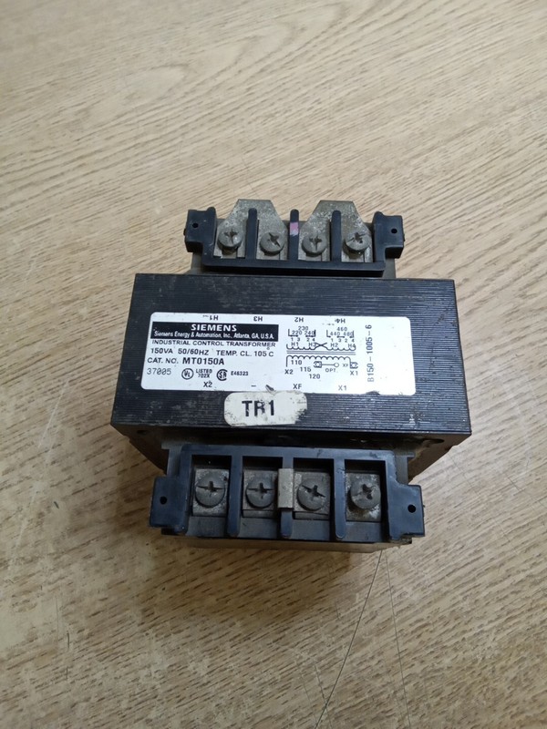 SIEMENS MT0150A Industrial Control Transformer