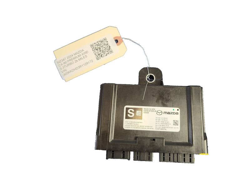 Used Oem Mazda Right Passenger Front Door Control Module 3.3L 2024-2025 CX-90