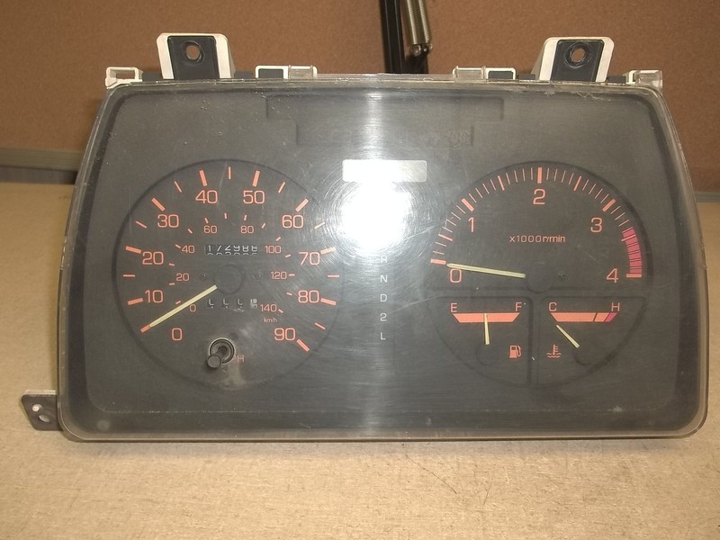 Mitsubishi Truck Dash Panel Speedo Tach Fuel Temp Gauges MC 858866