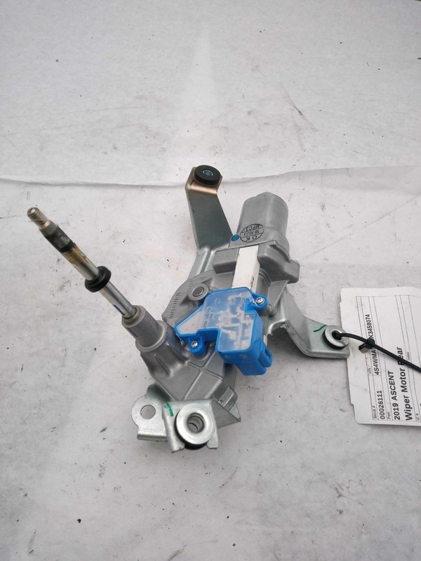 Used Back Glass Wiper Motor fits: 2019 Subaru AscentGrade A