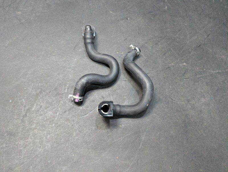 2PC HVAC Heater Water Outlet & Inlet Hose Set 2021 Toyota RAV4 2019 2020 - 2024