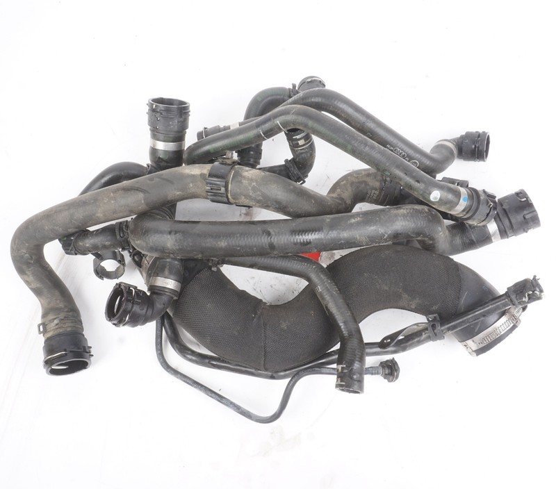 2017 - 2018 Porsche Macan 2.0L Radiator Coolant Upper Lower Hose Pipe Set OEM