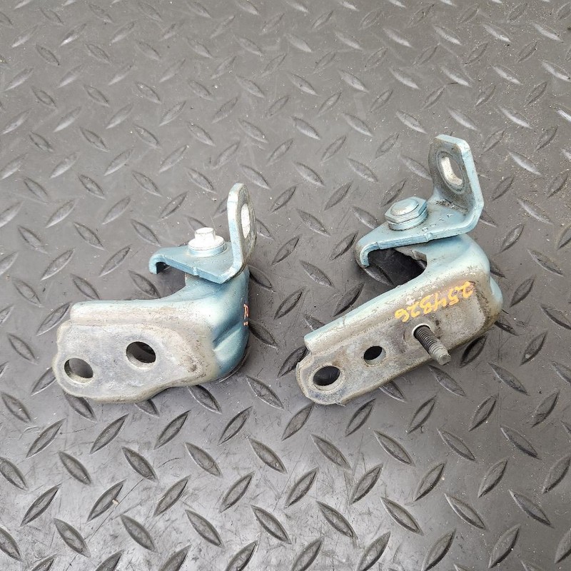 13-19 Ford Escape Front Right Door Hinges Pair Blue (P9) OEM CJ5Z-7822800-C